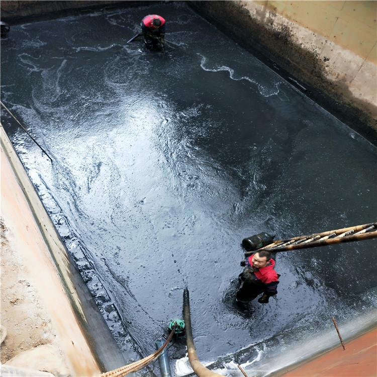 宽城废水池清理